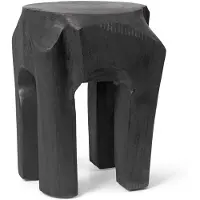 Ferm Living Root kruk Ø30x40 cm Black stained