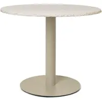 Ferm Living Mineral eettafel Bianco curia, cashmere