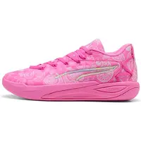 Puma Stewie 4 ST4RZ basketbalschoenen voor Dames, Roze/Wit, Maat 37