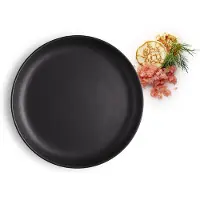 OEM Nordische kookset, diameter 17 cm, 4-delig, zwart, keramisch, geschikt voor dagelijks gebruik, vaatwasmachinebestendig, geschikt voor de vriezer, magnetronbestendig, design geïnspireerd