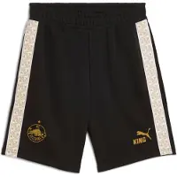 Puma Sportbroek 'FC Red Bull Salzburg King' mosterd / zwart / wit