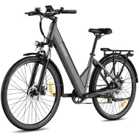 GEEKOM F28 PRO Elektrische fiets - 27.5 Inch City Commuter EBike - 14,5 Ah accu- Actieradius 110km - 250 W elektrische fiets - volwassenen e-bike - 25 km/u - Shimano 7S - IP54 - 3,5 inch LCD-display