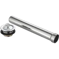 Zorro Overloopbuis met Stop – RVS Overloop ZST 250 – 67 x 250 mm – Voor Spoelbakken – Horeca