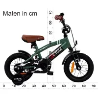 2Cycle BMX Fun kinderfiets 12 inch (2 tot 4 jaar) voor jongens groen