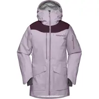 Norrøna - Dames ski jassen - Tamok Gore-Tex Performance Shell Jacket W Purple Sage voor Dames - Maat M - Paars