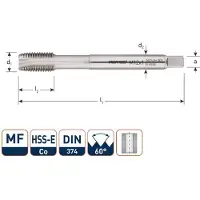Rotec HSSE 800 M.Tap DIN 374-B MF M14 x 1,0 - 3351410
