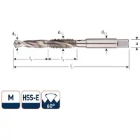 Rotec HSSE Combi-M.Tap Metrisch M 8 x 1,25 - 3550800