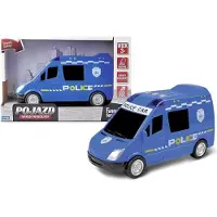 Artyk Politiebus Speelgoed met Licht en Geluid, Blauw