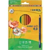 Lyra Color Soft 4.0 Kleurpotloden Set - 18 Kleuren