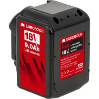 EUROBOOR EB.18V-9A | 18V Accu | Voor EBM.36/P-18V & EBM.36/P-18V 9Ah - EB.18V-9A