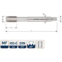 Rotec HSSE 800 M.Tap DIN 371-B MF M7 x 0,75 - 3350707