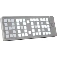 Karlsson Wekker Keyboard LED Light Grey
