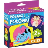 Brak danych Verbind de kattenhelften - puzzel