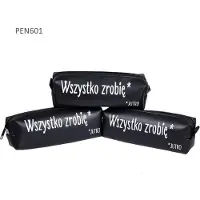 Pajacyk Pennendoos PEN 601 - "Alles doe ik morgen" - Zwart