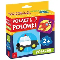 Kanguru Verbind de helften van voertuigen - puzzel