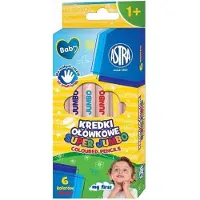 Astra Baby Super Jumbo Kleurpotloden - 6 Kleuren, Vanaf 1 Jaar
