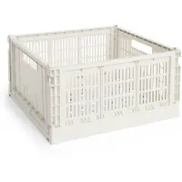 HAY Colour Crate L Square 42x42 cm Off white