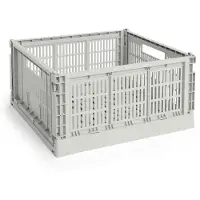 HAY Colour Crate L Square 42x42 cm Grey