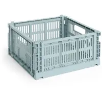 HAY Colour Crate M Square 29.5x29.5 cm Dusty blue