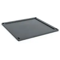 HAY Colour Crate deksel plastic large Charcoal