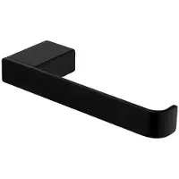Nimco Kibo - Toiletrolhouder, mat zwart Ki-14055g-90