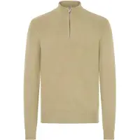 Casual Friday Trui ' CFHEINE halfzip ' bruin