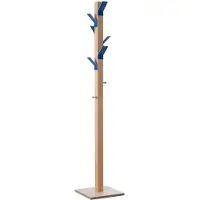 PaperFlow Garderobenständer ´easyCloth´, aus Holz, weiß