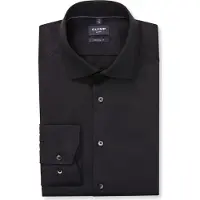Olymp Luxor Modern Fit overhemd zwart