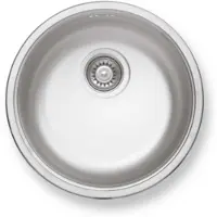 Novaservis Spoelbakken - Spoelbak, diameter 430 mm, roestvrij staal DR43