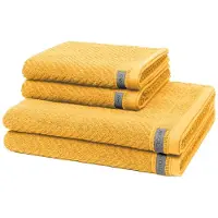 Ross Dames en Heren 2 X handdoek 2 X douchehanddoek - in set Smart