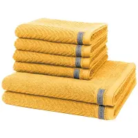 Ross Dames en Heren 4 X handdoek 2 X douchehanddoek - in set Smart