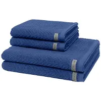 Ross Dames en Heren 2 X handdoek 2 X douchehanddoek - in set Smart