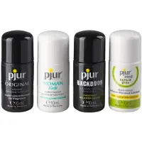 Pjur - Glijmiddel set - Siliconen/waterbasis - 10ml - set van 4