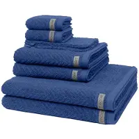Ross Dames en Heren 2 X washandjes 2 X gasten- 2 X douche- 2 X handdoek - in set Smart