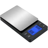 INF Mini digitale koffieweegschaal oplaadbaar 2 kg/0,1 g