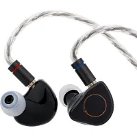 KZ Simgot Supermix 4 - In-Ear Monitors - IEM - Muziek & Gaming Oortjes - Oordoppen - Verwisselbare Kabel - Ergonomisch Design - Hybride Drivers - Zwart