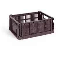 HAY Opbergbox Colour Crate Medium Bordeaux