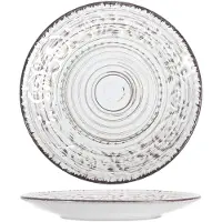 H&h Courtyard set van 6 witte fruitborden 21 cm