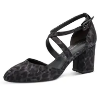 Tamaris Slingpumps donkergrijs / zwart
