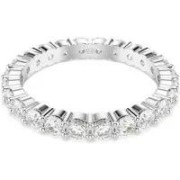 Swarovski Ring 'Matrix' zilver / transparant