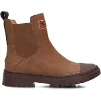 Shoesme leren enkelboots cognac Bruin Jongens Leer Meerkleurig - maat 27