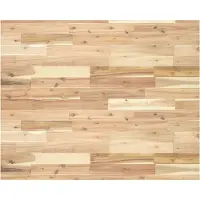 vidaXL Bureaublad 100x80x4 cm onbehandeld massief acaciahout