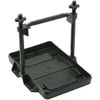 Attwood Heavy Duty/24f Adjustable Battery Tray 24/24m Zwart 17 x 26.9 cm