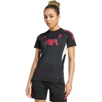 Adidas Liverpool Trainingsshirt 2025-2026 Dames Zwart Rood Wit