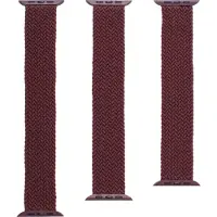 GEAR4 Braided Nylon Bandje voor Apple Watch Series 1 (42mm) - Small - Wine