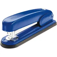 Novus OFFICE Nietmachine B 6 Halve strip 30 Vellen Blauw 24/6, 26/6 Kunststof, metaal