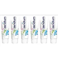 Zendium Kids 0-5 jaar - 75 ml - Tandpasta - Voordeelverpakking 6 stuks