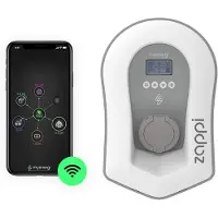 Myenergi Zappi laadpaal V2.1 type 2 (3,7-22kW) met WCD - wit (ZAPPI-2H22UW-T)