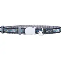 Red Dingo Kattenhalsband Red Dingo Modern On Cool 20-32 Cm Grijs