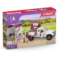 Schleich 42704 Mobile Vet With Trailer